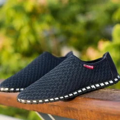 Herren Decor Herrenschuhe-Klassische atmungsaktive Strickschuhe für Herren – bequeme Freizeitschuhe