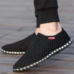 Herren Decor Herrenschuhe-Klassische atmungsaktive Strickschuhe für Herren – bequeme Freizeitschuhe