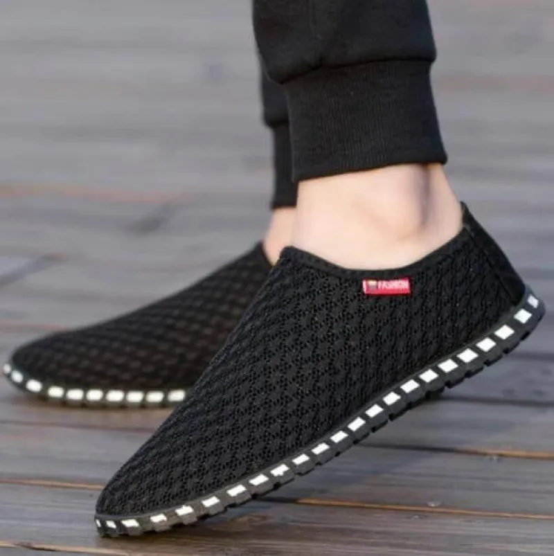 Herren Decor Herrenschuhe-Klassische atmungsaktive Strickschuhe für Herren – bequeme Freizeitschuhe