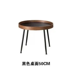 Comfort u0026 Style Möbel-Kleiner runder Couchtisch – Minimalistisches nordisches Design für moderne Wohnungen