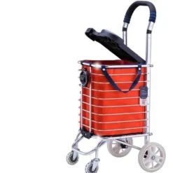 Comfort u0026 Style Gadgets Für Zuhause-Kletter-Einkaufswagen mit Rädern – leicht zu tragender Einkaufswagen