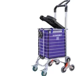 Comfort u0026 Style Gadgets Für Zuhause-Kletter-Einkaufswagen mit Rädern – leicht zu tragender Einkaufswagen