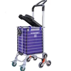 Comfort u0026 Style Gadgets Für Zuhause-Kletter-Einkaufswagen mit Rädern – leicht zu tragender Einkaufswagen