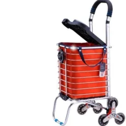 Comfort u0026 Style Gadgets Für Zuhause-Kletter-Einkaufswagen mit Rädern – leicht zu tragender Einkaufswagen