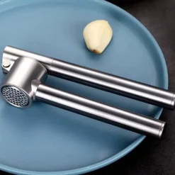 Tom Küche & Esszimmer-Knobauchpresse aus Edestah – Küchenzerkeinerer, Stampfer, Gerät