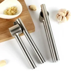 Tom Küche & Esszimmer-Knobauchpresse aus Edestah – Mutifunktionaes Küchenwerkzeug zum müheosen Zerdrücken und Zerkeinern