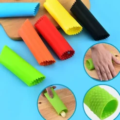 The Culinary Kit Küche & Esszimmer-Knoblauchschäler aus der Tube – einfaches Küchenwerkzeug zum schnellen Knoblauchschälen