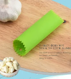 The Culinary Kit Küche & Esszimmer-Knoblauchschäler aus der Tube – einfaches Küchenwerkzeug zum schnellen Knoblauchschälen
