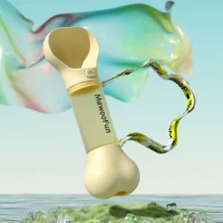 Furry Haven Haustierzubehör|Reinigungswerkzeuge Für Haustiere-Knochenförmige Hundewasserflasche – Stilvolles Trinkzubehör für Haustiere