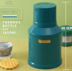 Brew Bliss Küche & Esszimmer-Künstlerische Isolierthermosflasche – Elegante Reiseflasche