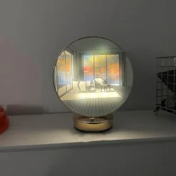 Comfort u0026 Style Beleuchtung-Künstlerische Orb-Tischlampe – Kreative Wohndekorbeleuchtung