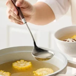 Feast u0026 Flair Küche & Esszimmer-Kochset aus Edelstahl – Utensilien und Tortenheber mit Pfirsichgriff