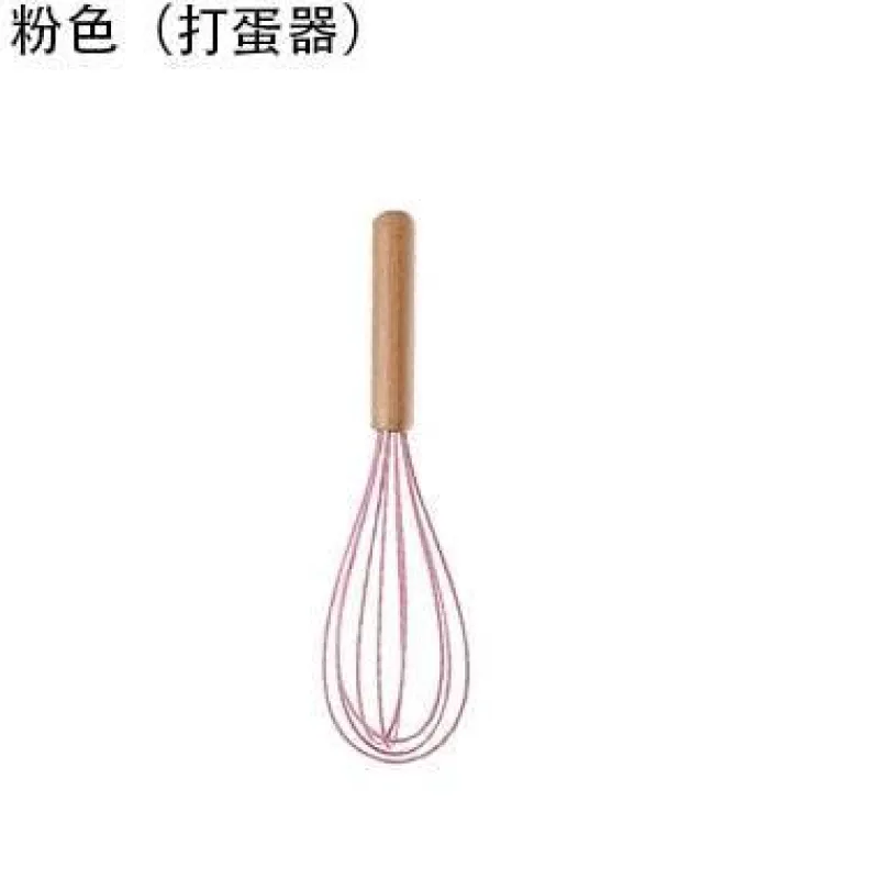 Tom Küche & Esszimmer-Kochutensilien-Set aus Silikon – Küchenutensilien in Lebensmittelqualität mit Holzgriff