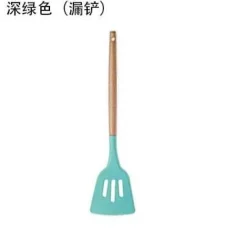 Tom Küche & Esszimmer-Kochutensilien-Set aus Silikon – Küchenutensilien in Lebensmittelqualität mit Holzgriff