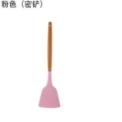 Tom Küche & Esszimmer-Kochutensilien-Set aus Silikon – Küchenutensilien in Lebensmittelqualität mit Holzgriff