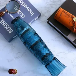 Feast Essentials Küche & Esszimmer-Koi Stapelgläser-Set – 4-teilige Trinkgeschirr-Kollektion