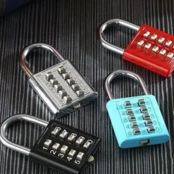 Cozy Living Heimwerkzeuge-Kombinationsschloss mit Druckknopf – schlüsselloses Sicherheitsschloss