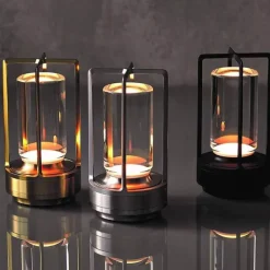 Bright Accents Beleuchtung-Kompakte LED Camping Tischlampe - Tragbares Außenlicht