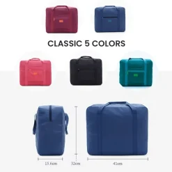 BagAura Taschen & Geldbörsen-Kompakte und faltbare Reisetasche, leicht, wasserabweisend, zum Tragen