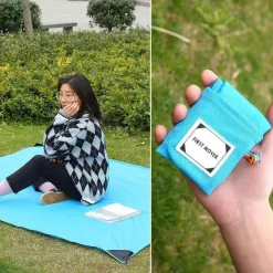 Wilderness Haven Babyspielzeug|Outdoor-Artikel-Kompakte wasserdichte Campingmatte - Tragbare Outdoor-Decke