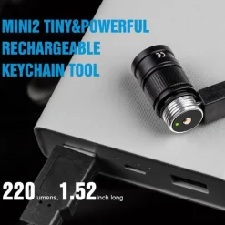 Gear Up u0026 Go Camping-Werkzeuge|Outdoor-Gadgets-Kompakte wiederaufladbare LED-Taschenlampe – superhelle Taschenlampe