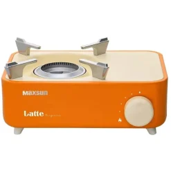 The Decor Haven Camping-Werkzeuge|Camping Im Freien-Kompakter Campingkocher mit einem Brenner – Tragbares Kochzubehör für den Außenbereich