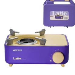 The Decor Haven Camping-Werkzeuge|Camping Im Freien-Kompakter Campingkocher mit einem Brenner – Tragbares Kochzubehör für den Außenbereich