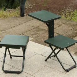 Wild u0026 Free Gear Camping-Werkzeuge|Outdoor-Gadgets-Kompakter, faltbarer Campingstuhltisch – tragbare Gartenmöbel für einfaches Reisen