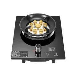 The Culinary Kit Küche & Esszimmer-Kompakter Gasherd - Tragbares Kochfeld mit Einzelplatte