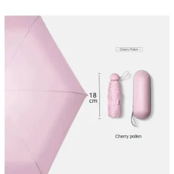 Trail Tech Outdoor-Artikel|Outdoor-Gadgets-Kompakter Mini-Regenschirm für tragbaren Regen- und Sonnenschutz