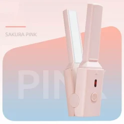 PureGlow Frauenpflege|Körperpflege-Kompakter Reise-Haarglätter – Schnell aufheizendes Mini-Styling-Tool