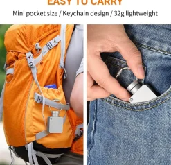 Trail Tech Outdoor-Gadgets|Outdoor-Artikel-Kompakter, wasserdichter Pillentrenner aus Aluminium – Mini-Medikamenten-Organizer