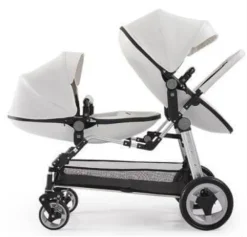 Kinder The Decor Haven Kinderwagen & Zubehör-Kompakter Zwillingskinderwagen – Stilvolles, leichtes Design