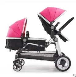 Kinder The Decor Haven Kinderwagen & Zubehör-Kompakter Zwillingskinderwagen – Stilvolles, leichtes Design