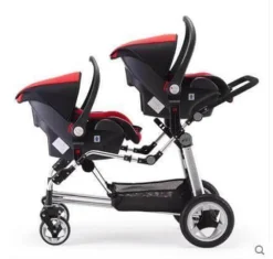 Kinder The Decor Haven Kinderwagen & Zubehör-Kompakter Zwillingskinderwagen – Stilvolles, leichtes Design