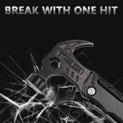 The Decor Haven Camping Im Freien|Outdoor & Garten-Kompaktes Outdoor-Werkzeug – Hochwertiges Hilfswerkzeug aus Edelstahl