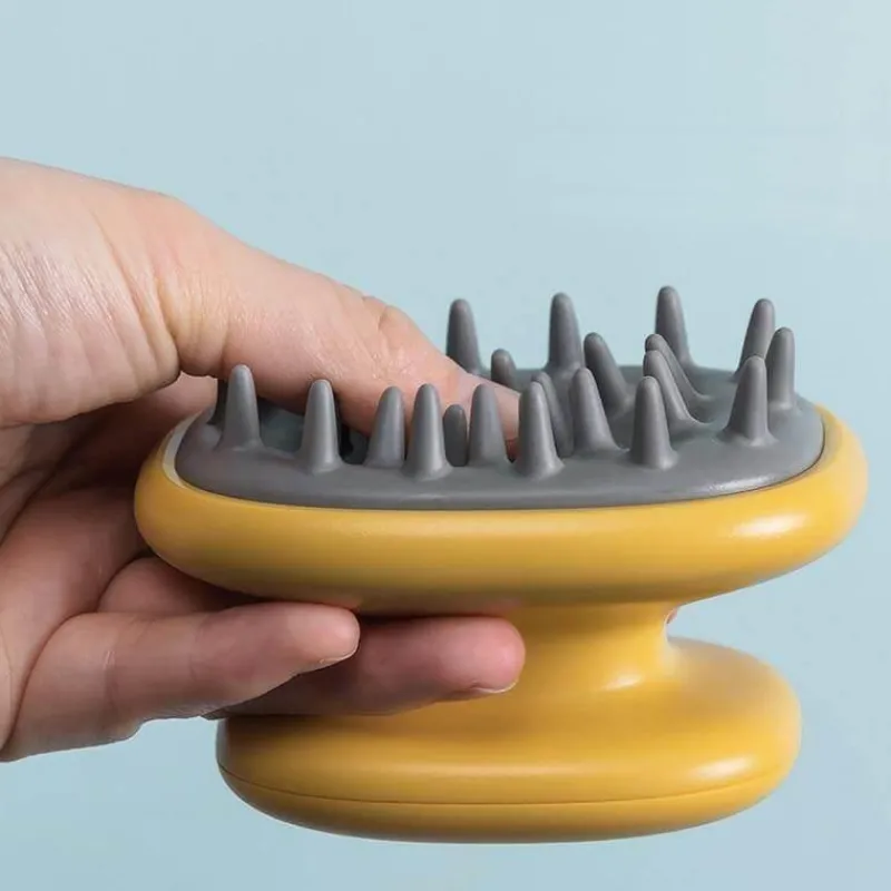 The Blissful Bath Badezimmer-Kopfhautmassagebürste – Entspannendes Kopfmassagegerät zum Stressabbau