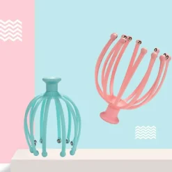 The Relaxation Nook Massageprodukte|Gesundheits-Gadgets-Kopfhautmassagegerät – Spinnenbein-Kopfentspannungswerkzeug