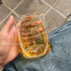 Plates u0026 More Küche & Esszimmer-Koreanischer Glasbecher – Stilvoller Tee- und Kaffeebecher