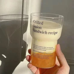 Plates u0026 More Küche & Esszimmer-Koreanischer Glasbecher – Stilvoller Tee- und Kaffeebecher