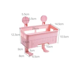 The Blissful Bath Badezimmer-Kosmetik-Aufbewahrungsregal - Mehrschichtiger Badezimmer-Organizer