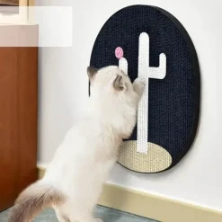 TailTrend Haustierspielzeug-Kratzkissen in Kaktusform, lustiges und spannendes Haustierspielzeug für Katzen