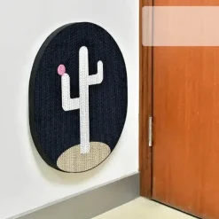 TailTrend Haustierspielzeug-Kratzkissen in Kaktusform, lustiges und spannendes Haustierspielzeug für Katzen