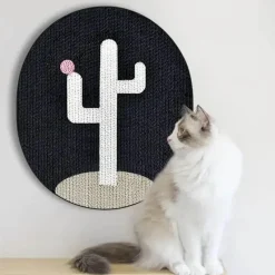 TailTrend Haustierspielzeug-Kratzkissen in Kaktusform, lustiges und spannendes Haustierspielzeug für Katzen