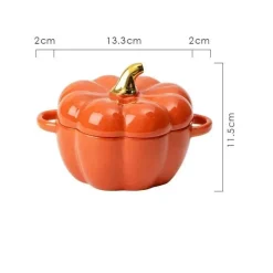 Tom Küche & Esszimmer-Kürbis Müslischalen Set - Halloween Küchendeko