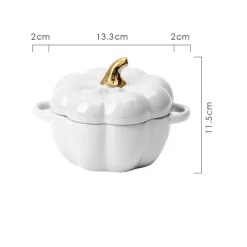 Tom Küche & Esszimmer-Kürbis Müslischalen Set - Halloween Küchendeko