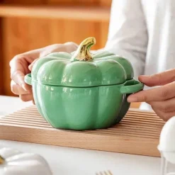 Tom Küche & Esszimmer-Kürbis Müslischalen Set - Halloween Küchendeko