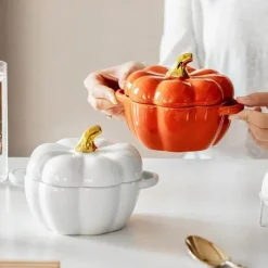 Tom Küche & Esszimmer-Kürbis Müslischalen Set - Halloween Küchendeko