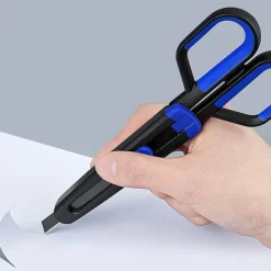 Comfort u0026 Style Gadgets Für Zuhause-Kreative 2-in-1-Schere mit Safe Cut-Messer
