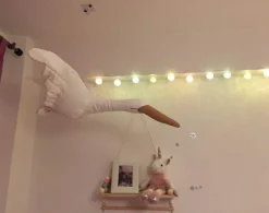 The Finishing Touch Babyspielzeug-Kreative Kinderzimmer-Dekoration zum Aufhängen, Schwan-Plüschpuppe